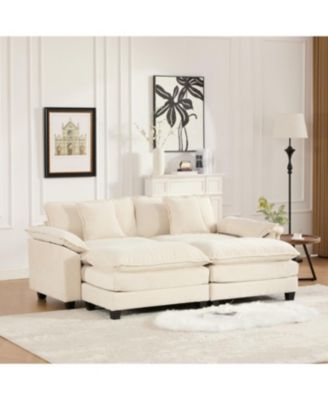  Cloud Couch: Ultimate Comfort Chenille Sofa with Ergonomic Support