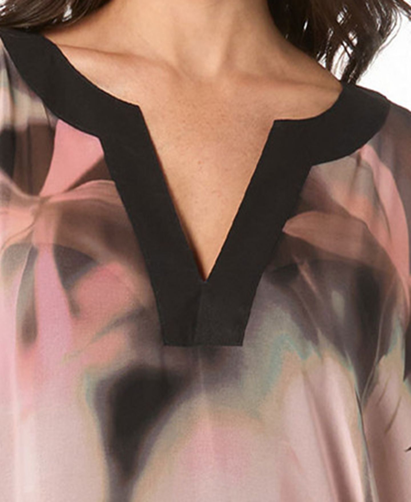 Купальник Caftan, V-образный вырез — Coco Reef, цвет: Чёрный разноцветный — фото 2