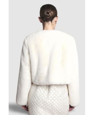 Women's Edge To Edge Faux Fur Coat