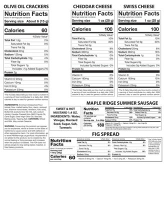 Acacia Circo Cheese Board with Gourmet Gift Pack, 6 Piece