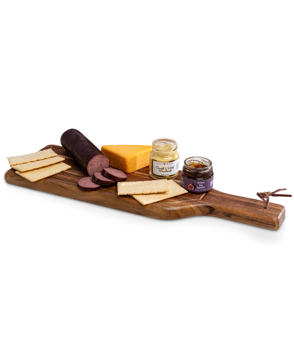 Toscana Botella Cheese Board With Gourmet Gift Pack, 5-piece In Multi