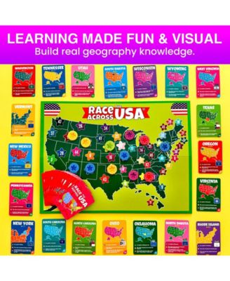 Space Board Game for Kids Ages 8-12 and Families – Fun Space Trivia Game with 50 Cards – Learn Planets, Moons Facts – Educational Family Games