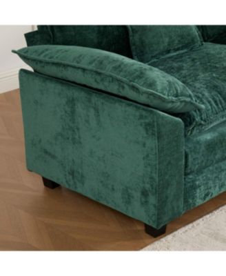 Cloud Couch: Ultimate Comfort Chenille Sofa, Ergonomic & Modular Design