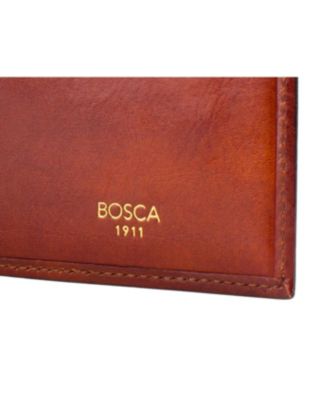 Men's Old Leather Passport Case