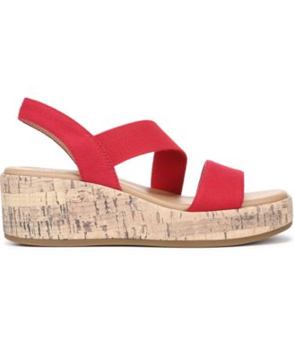 Women's Odette Square Open Toe Wedge Sandals