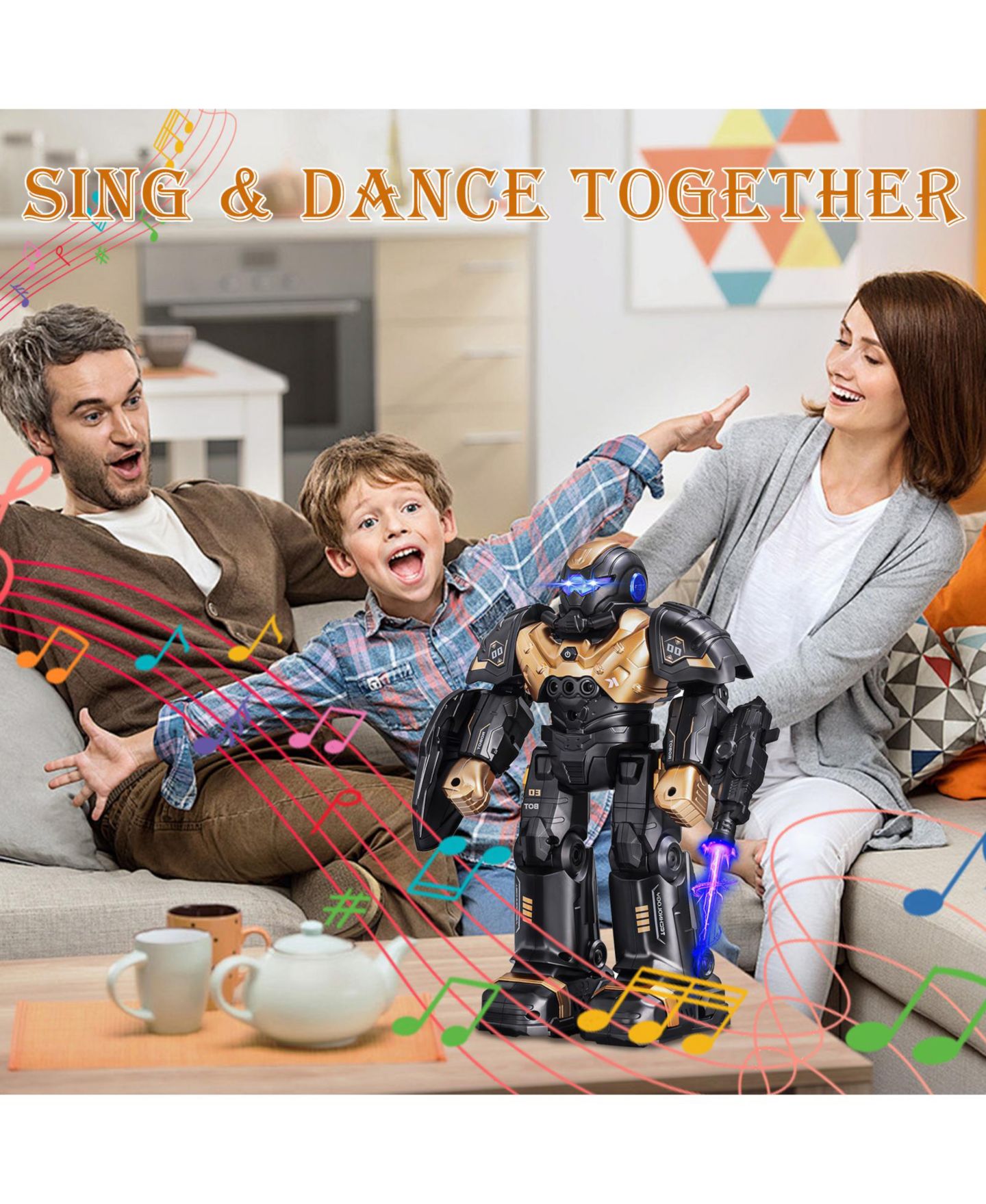 Детская игрушка VEBREDA Gesture Sensing Programmable Dancing Remote Control Robot — фото 5