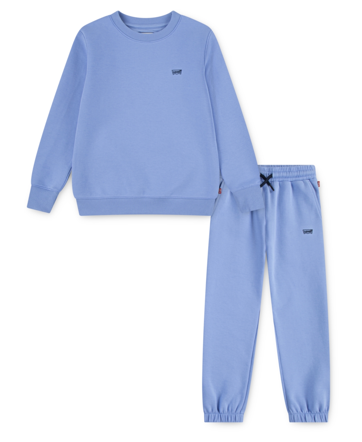 Levi's Little Boys 2-Piece Batwing Crewneck and Joggers Set