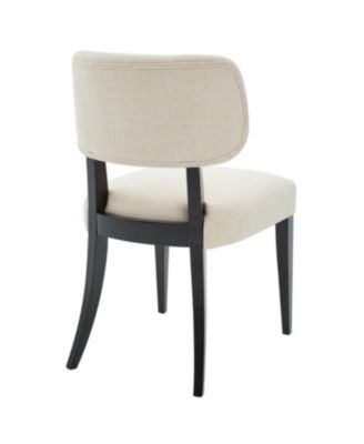 Streamdale Wooden Dining Chairs Set of 2, Modern Fabric Upholstered Kitchen Chairs