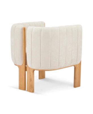 Streamdale Dining Chairs Set of 2, Modern Seating with Rubber Wood Frame