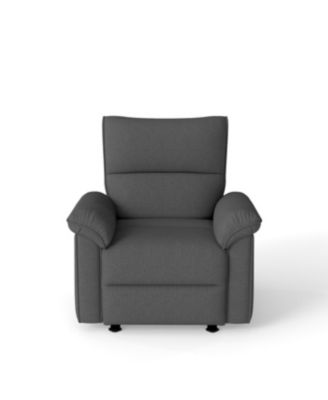 Streamdale Wall Hugger Zero Wall Power Recliner Chair with USB (Dark Gray)