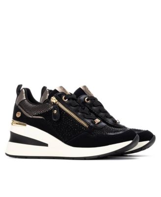 Women's Suede Wedge Sneakers By XTI