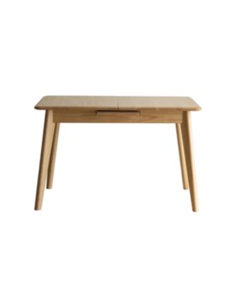 Solid Oak Round Dining Table (Extending, Seats 6-8