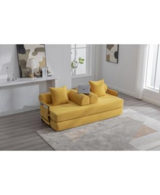 Streamdale Foldable & Compressible Sofa with Metal Frame for Small Spaces