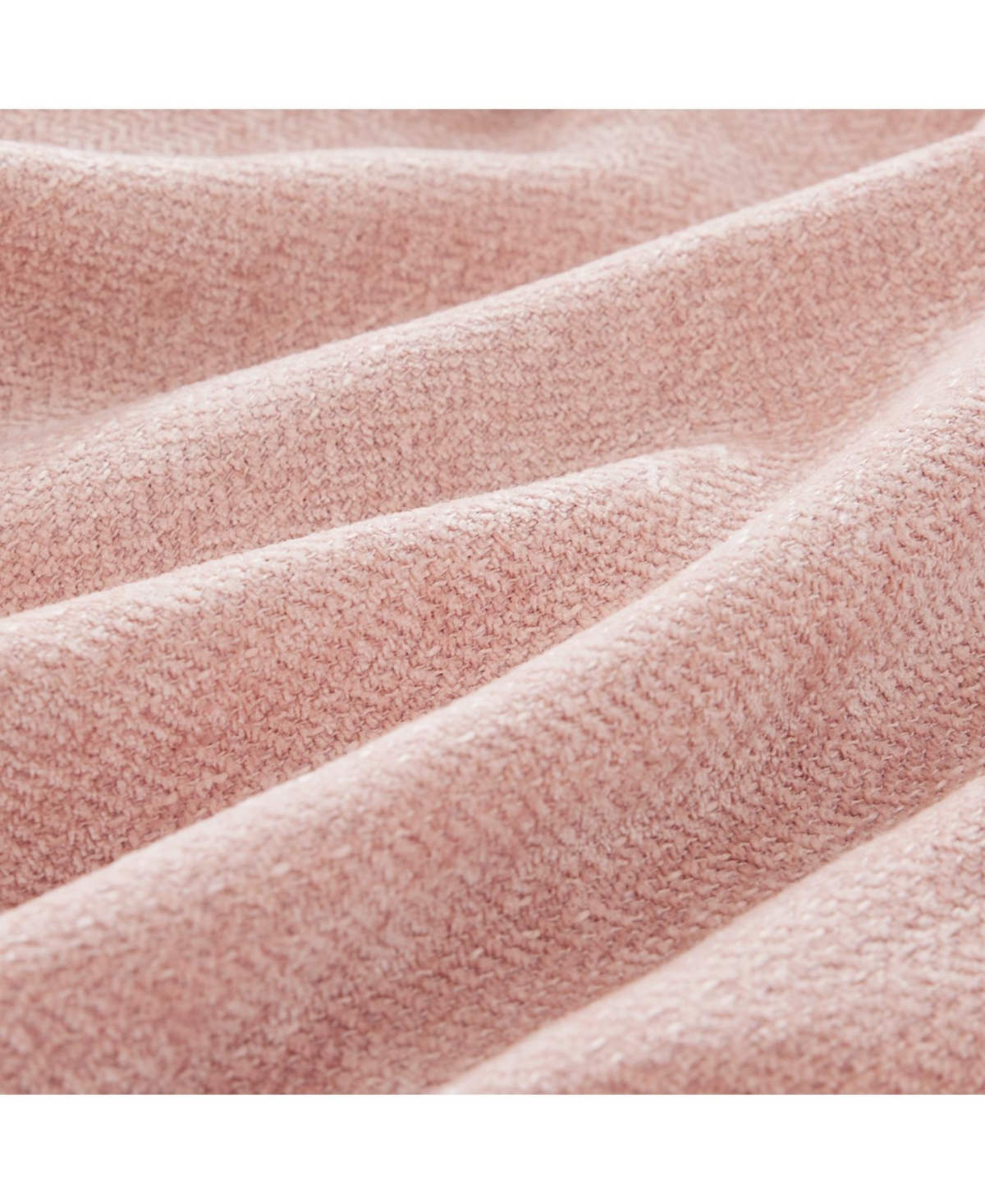 Streamdale Furniture Streamdale Modular U-Shaped Chenille Couch with Ottoman & Pillows, Pink