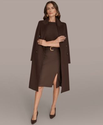 Women's Double-Breasted Reefer Coat