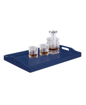 22" Rubberwood Designs2Go Multifunctional Serving Tray