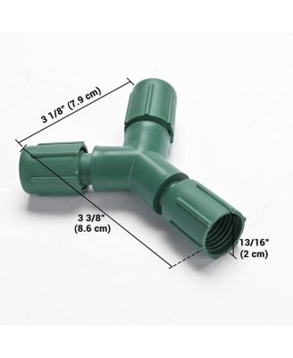 10Pcs IP65 Waterproof Wire Connectors 3 Way Y-Shape for Outdoor Lights