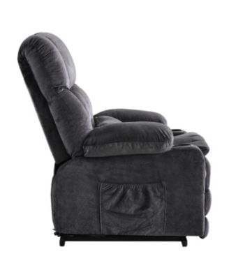 Dual Motor Power Lift Recliner Chair with Heat and Cup Holders