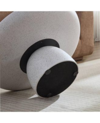 Cave stone surface, precisely cut & polished, natural beige weathering effect