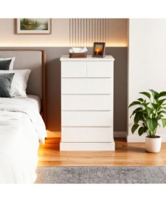 6-Drawer Dresser for Bedroom, Modern Chest of Drawers