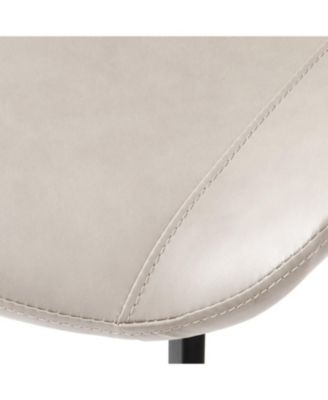 Streamdale Dining Chairs 2PCS, Modern Upholstered Faux Leather Kitchen Chairs