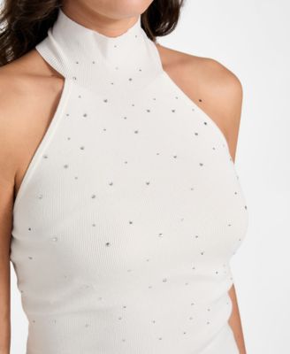 Women's Sleeveless Halter Neck Minara Hot Fix Top