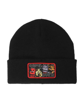 Men's Game Over Black Knit Cap