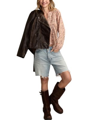 Women's Pintuck Long-Sleeve Top