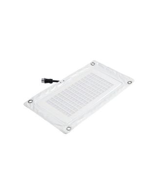 INFINIMAT 1x2' 81W RGBWW LED Mat Panel Light & Clear Softbox Pack, Bundle with 400W Control Box, V-Mount