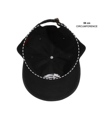 Men's Hellfire Club Black Unstructured Baseball Cap