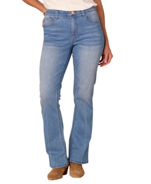 Женские Democracy Petite "Ab"Solution High-Rise Bootcut Jeans