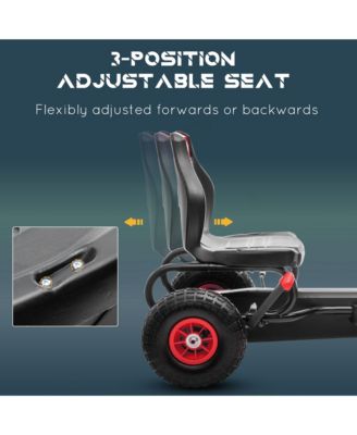 Ergonomic Pedal Go Kart Kids Ride-on Toy Pedal Car Go Cart,