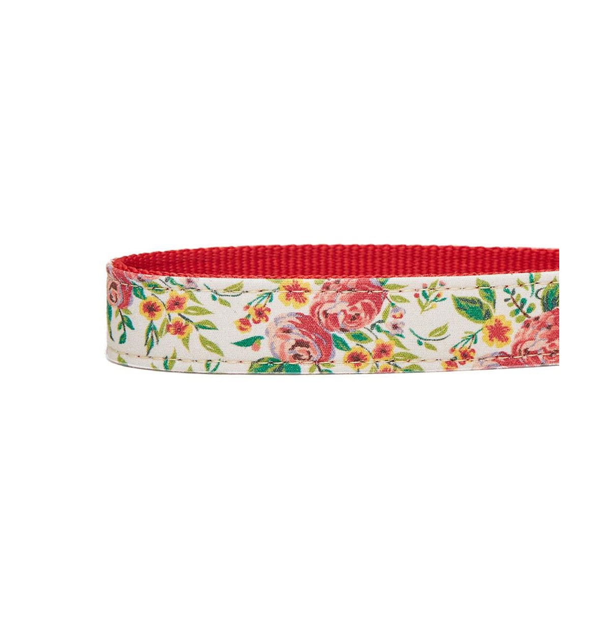 Dogs & Cats Co. Blueberry Pet Spring Floral Dog Leash