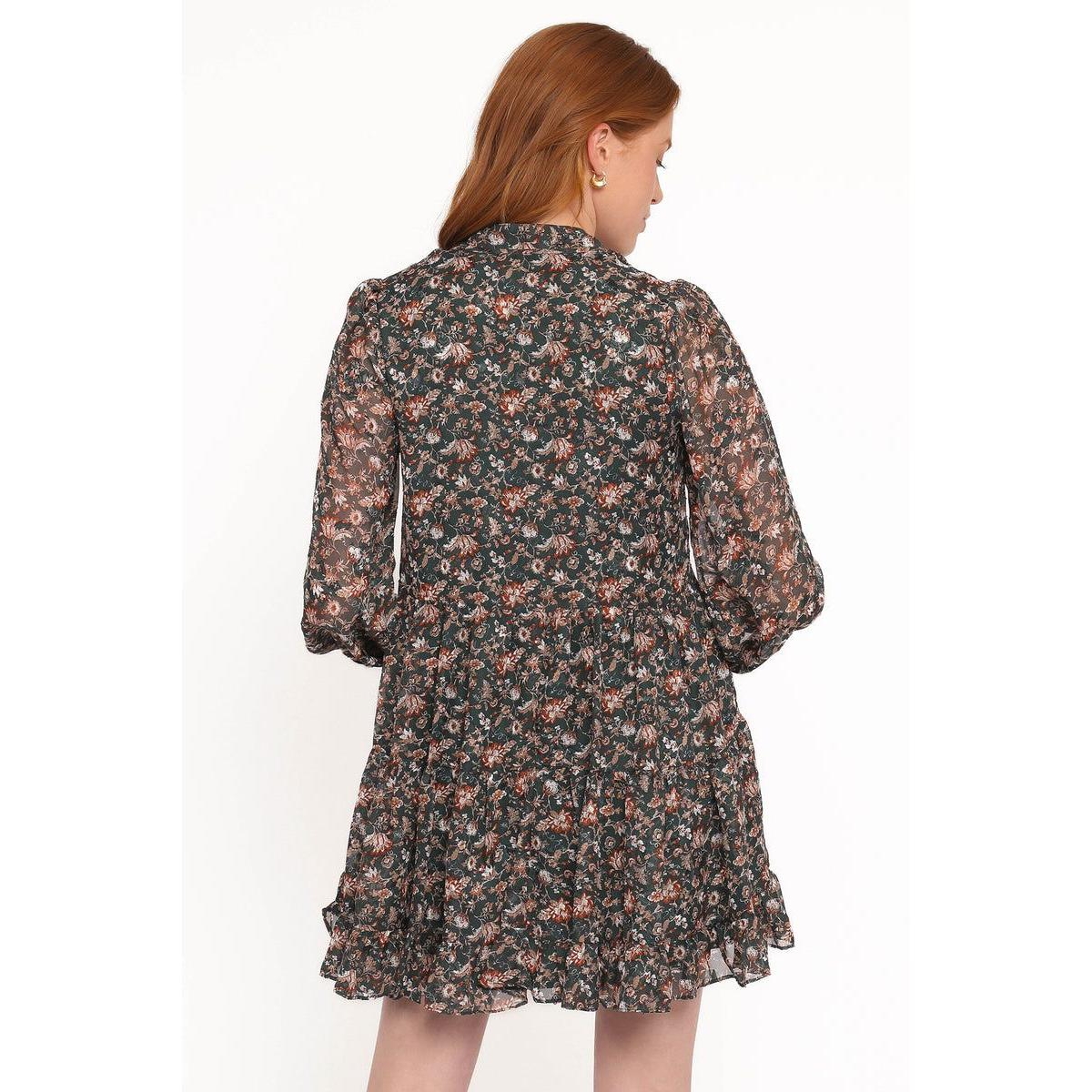 Petal and Pup Women's Jinny Long Sleeve Mini Dress