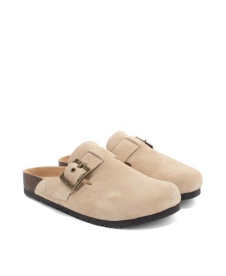 Women's Crescent Buckle Clog