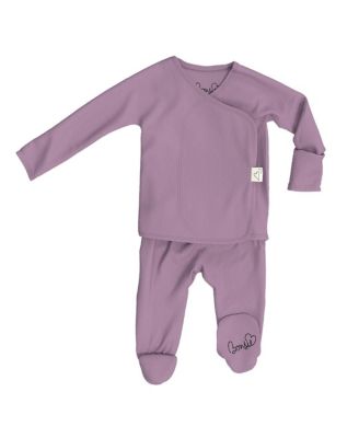 Bonsie Baby Baby Bonsie Skin to Skin Boy, Footie - Fig
