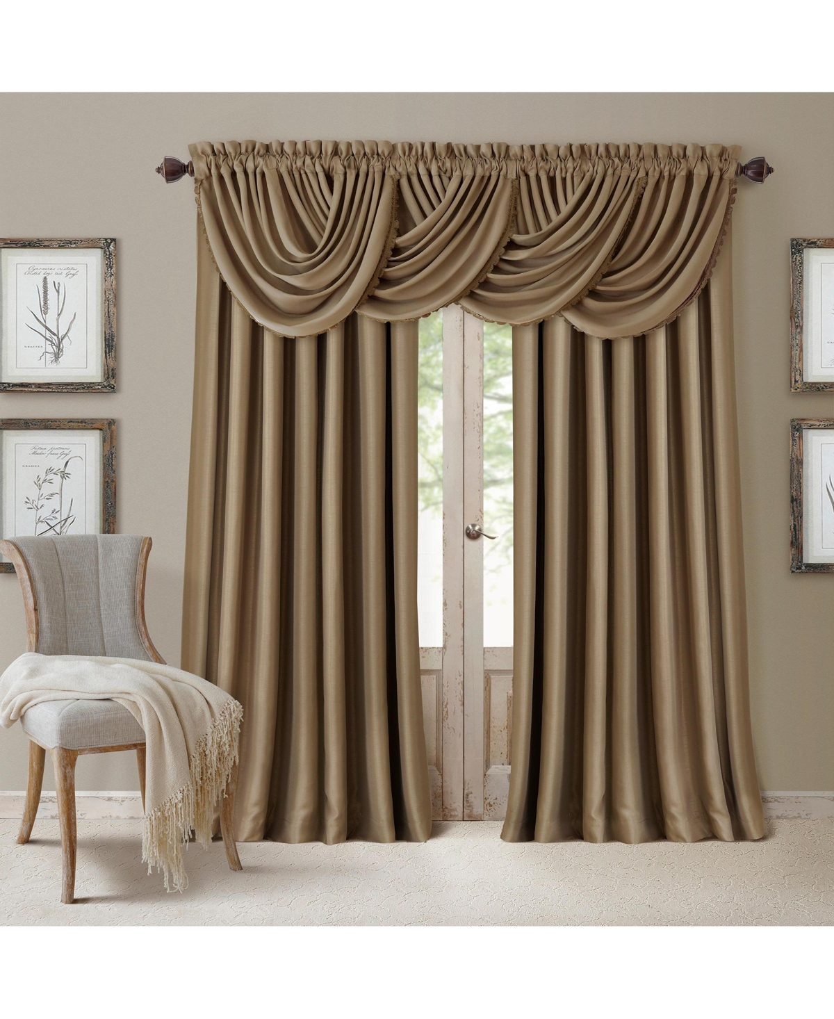 Elrene Home Fashions All Seasons Blackout Window Curtain