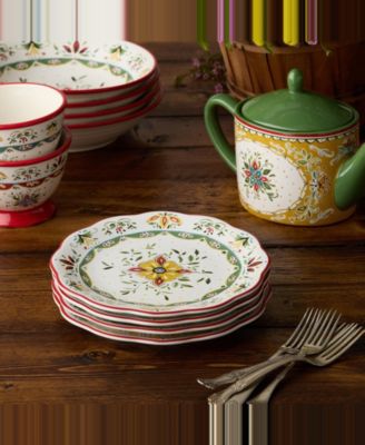 Provence Salad Plates, Set of 4