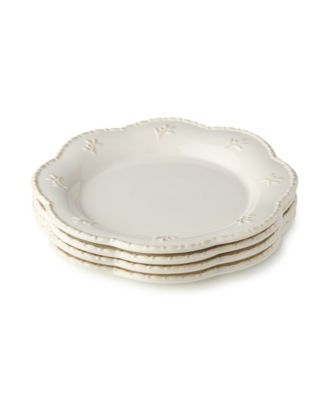 Heritage Beads Salad Plates, Set of 4