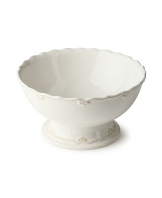 Heritage Scroll Footed Deep Bowl
