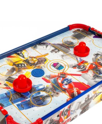 Transformers Electronic Tabletop Air Hockey Wood