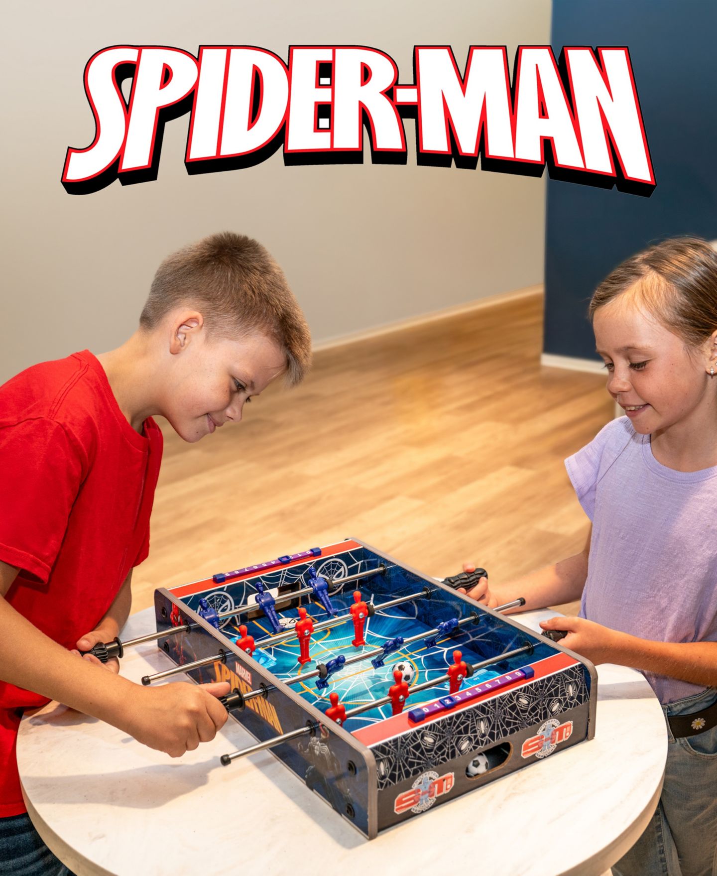 Детская игрушка World Tech Toys Spider-Man Tabletop Foosball Game — фото 6