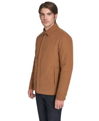 Men's Stretch Twill Shirt Jacket