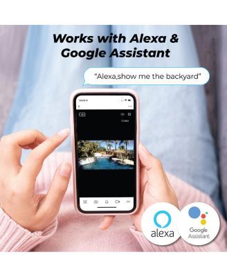 E9 Outdoor Floodlight Security Camera – Smart Wi-Fi Surveillance, PIR Motion Detection & 2-Way Audio