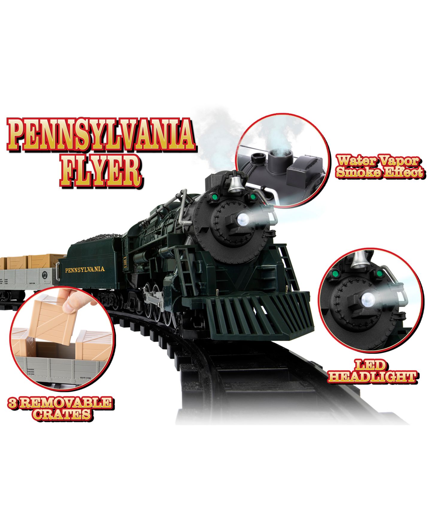 Детские игрушки Lionel Pennsylvania Flyer Ready-to-Play Train Set — фото 6