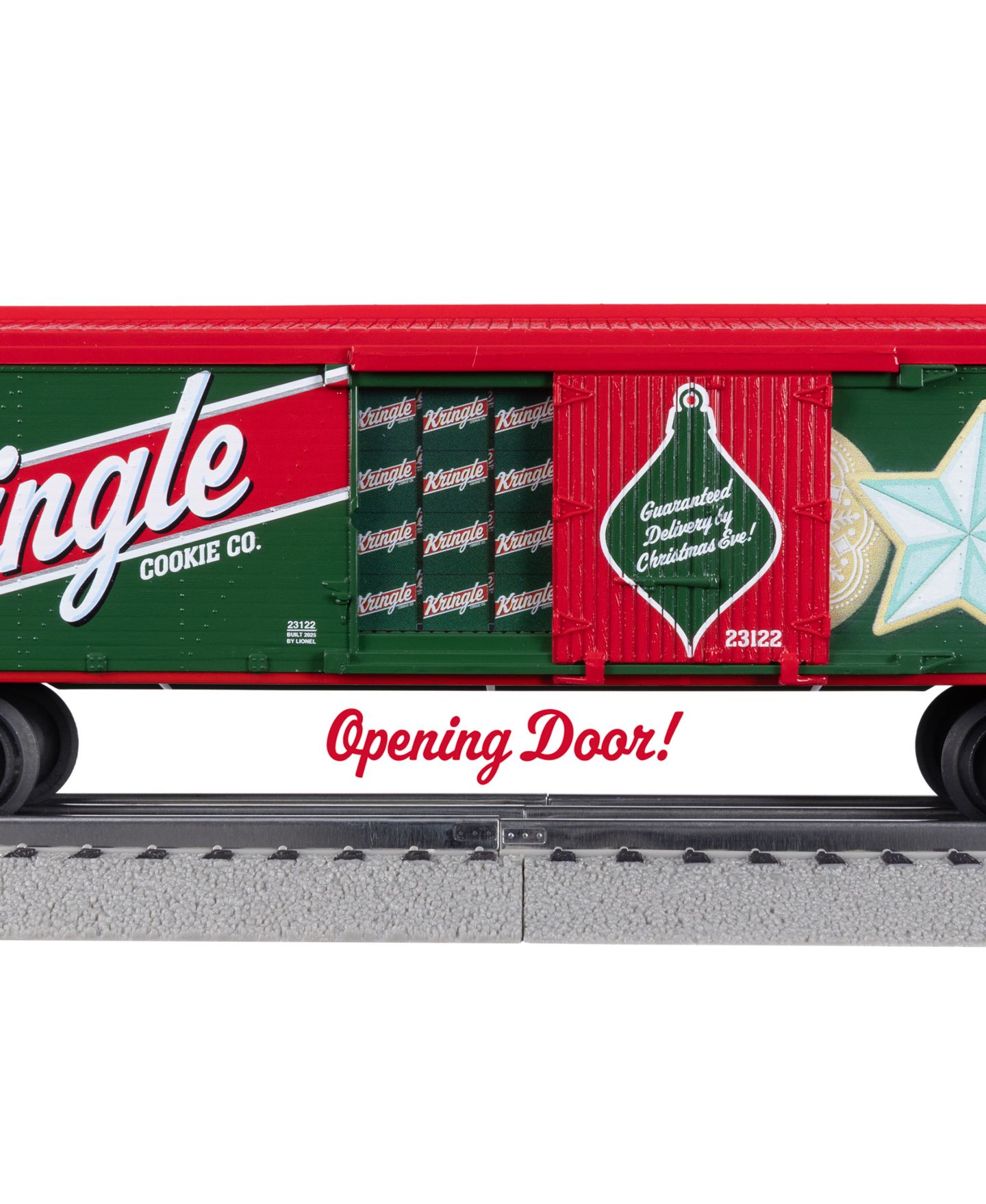 Детские игрушки Lionel O Gauge Peppermint Railroad Christmas Bluetooth 5.0 Train Set — фото 7