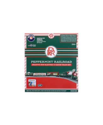Peppermint Railroad Christmas Freight LionChief Electric O Gauge Bluetooth 5.0 Train Set