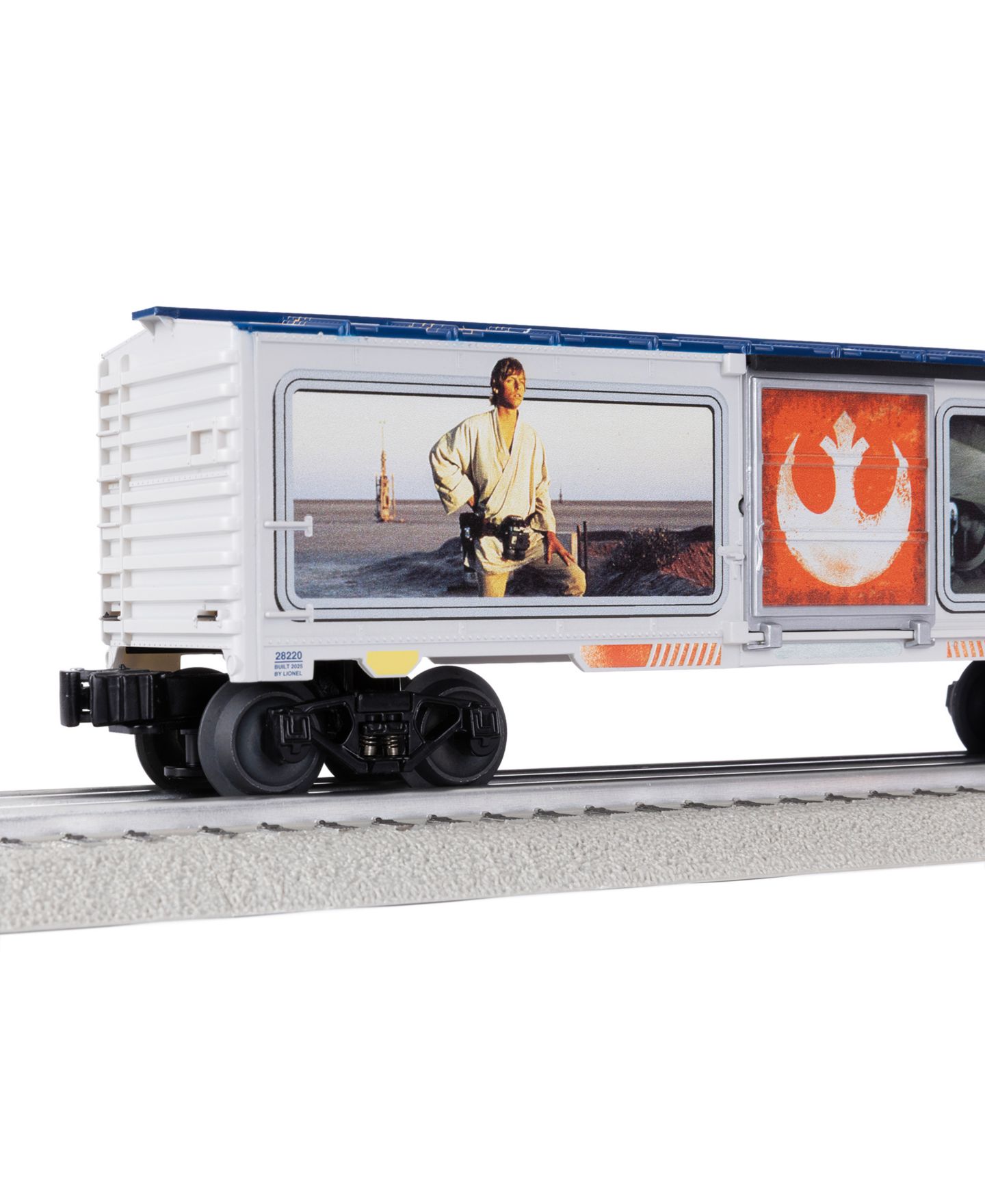 Детская игрушка Lionel O Gauge Star Wars Luke Skywalker Boxcar with Operating Couplers — фото 2