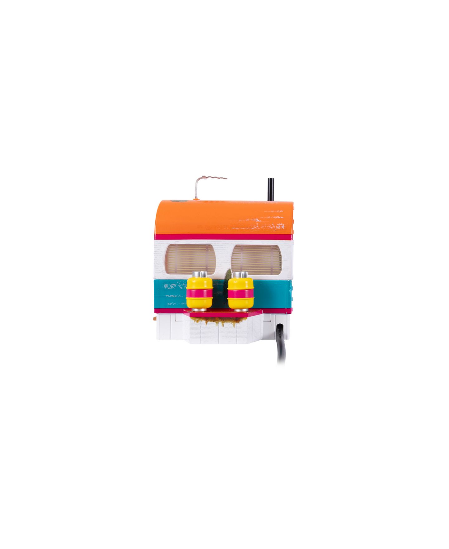 Детская игрушка Lionel O Gauge Beachside Plug-Expand-Play LED-Illuminated Mobile Home Trailer — фото 3