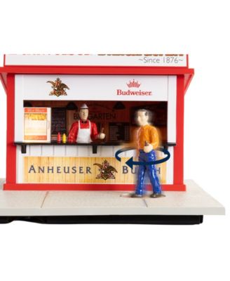 Anheuser Busch Budweiser Plug-Expand-Play Concession Stand O Gauge Model Train Accessory